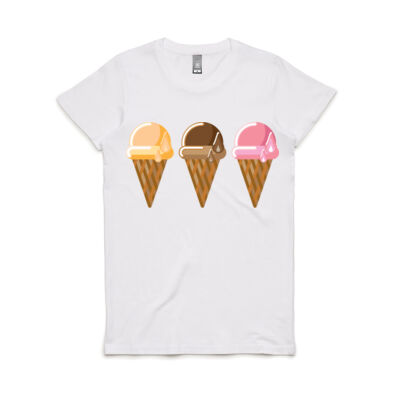 Ice Creams Women's T-shirt Thumbnail