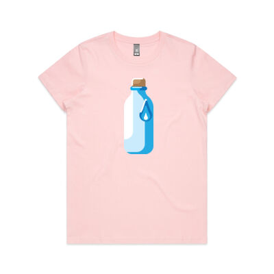 Water Bottle Women's T-shirt Thumbnail